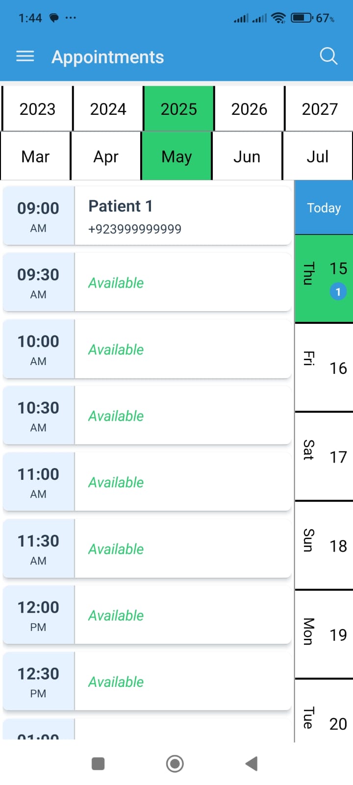 Appointment Management